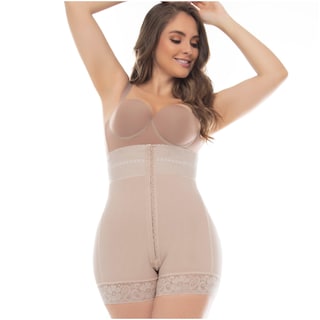 Foto 2 | Shorts Moldeadores Levanta Glúteos con Control Abdominal Uplady 6204 Faja Colombiana para Mujer