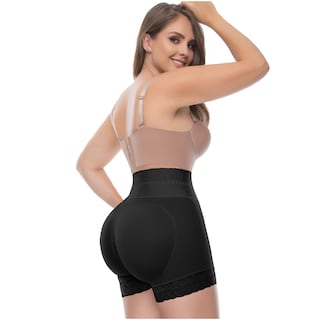 Foto 2 | Shorts con Control Abdominal de Cintura Alta Uplady 6198 Faja Colombiana los Muslos para Mujer