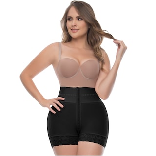 Foto 3 | Shorts con Control Abdominal de Cintura Alta Uplady 6198 Faja Colombiana los Muslos para Mujer