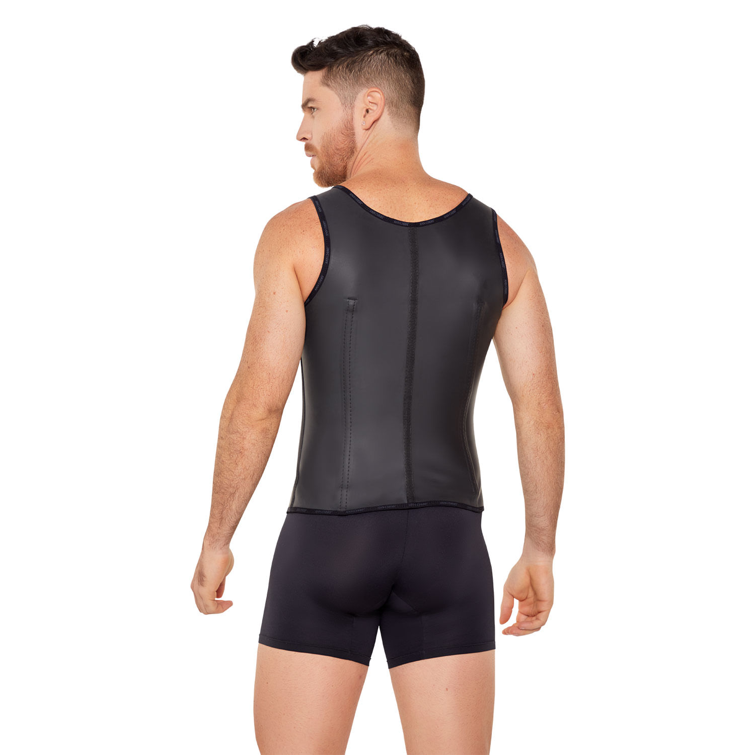 Foto 2 | Chaleco Látex Ann Chery Negro para Hombre