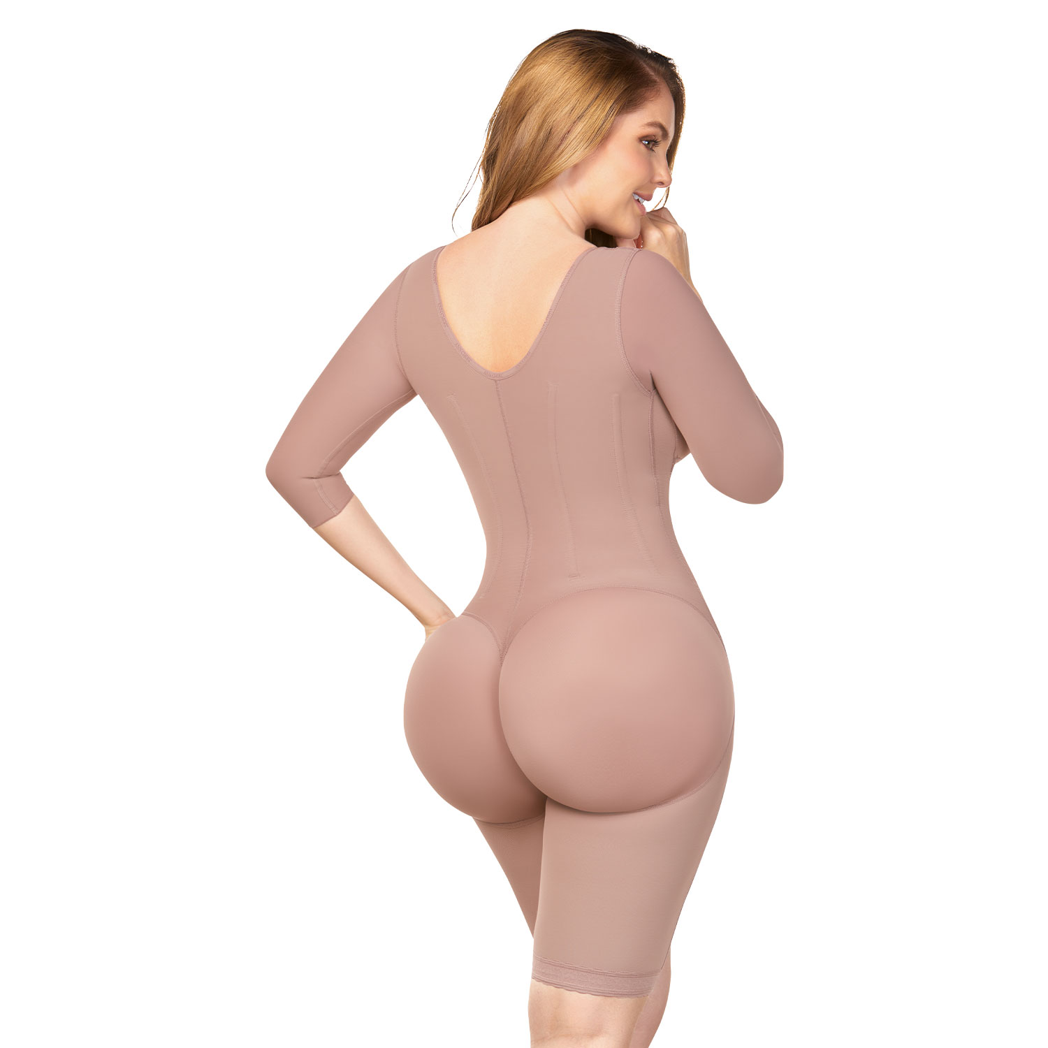 Foto 2 | Faja Full Body Ann Chery Marrón para Mujer