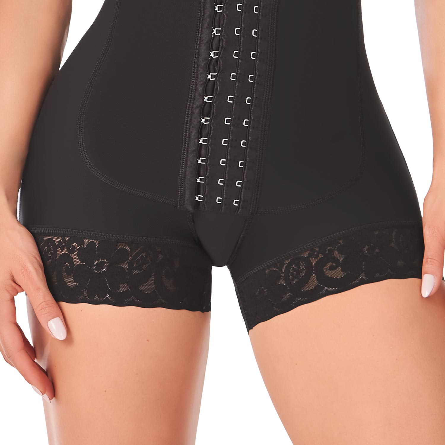 Foto 4 | Faja Postoperatorio Tipo Short Confort color Negro