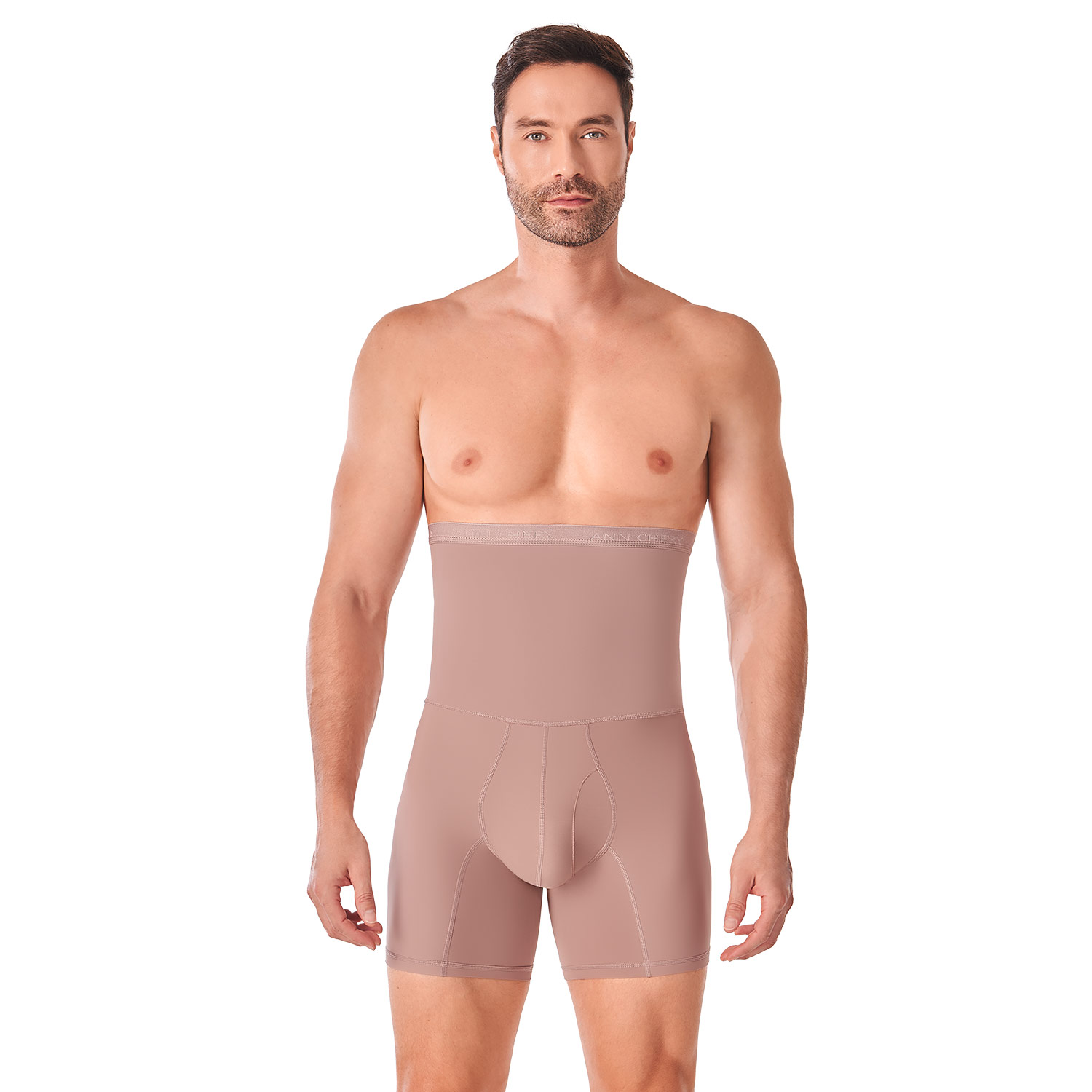 Short Alto Comfort Hombre Color Cocoa