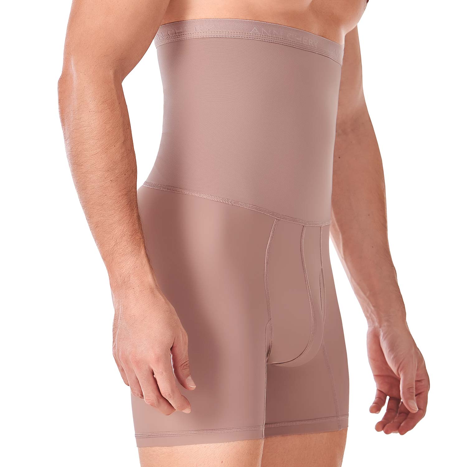 Foto 4 pulgar | Short Alto Comfort Hombre Color Cocoa