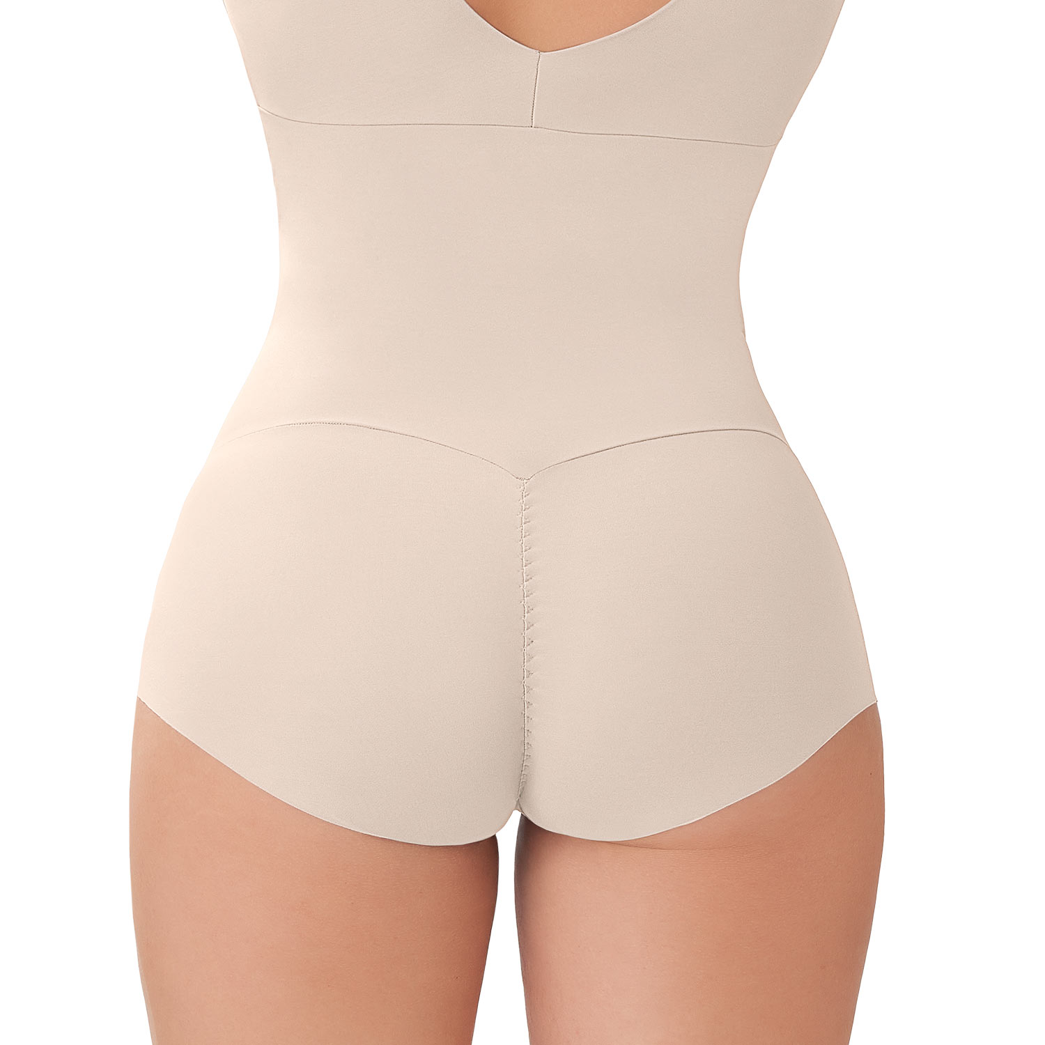 Foto 6 | Faja Tipo Body Invisible sin Costuras Beige