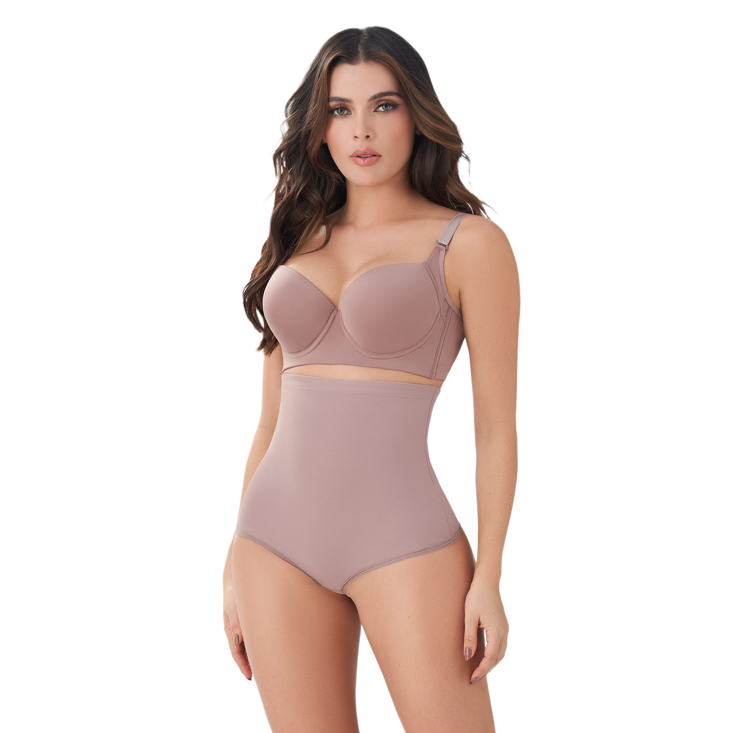 Faja Tipo Body Invisible sin Costuras color Cocoa