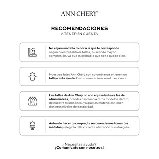 Foto 6 | Faja tipo Body Ann Chery sin Costuras para Mujer
