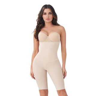Foto 1 | Faja Ann Chery Beige sin Costuras para Mujer
