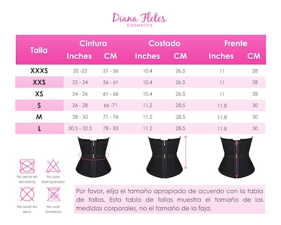 Foto 6 | Cinturilla Corset Luxury Diana Fletes Mt 240028 Negra