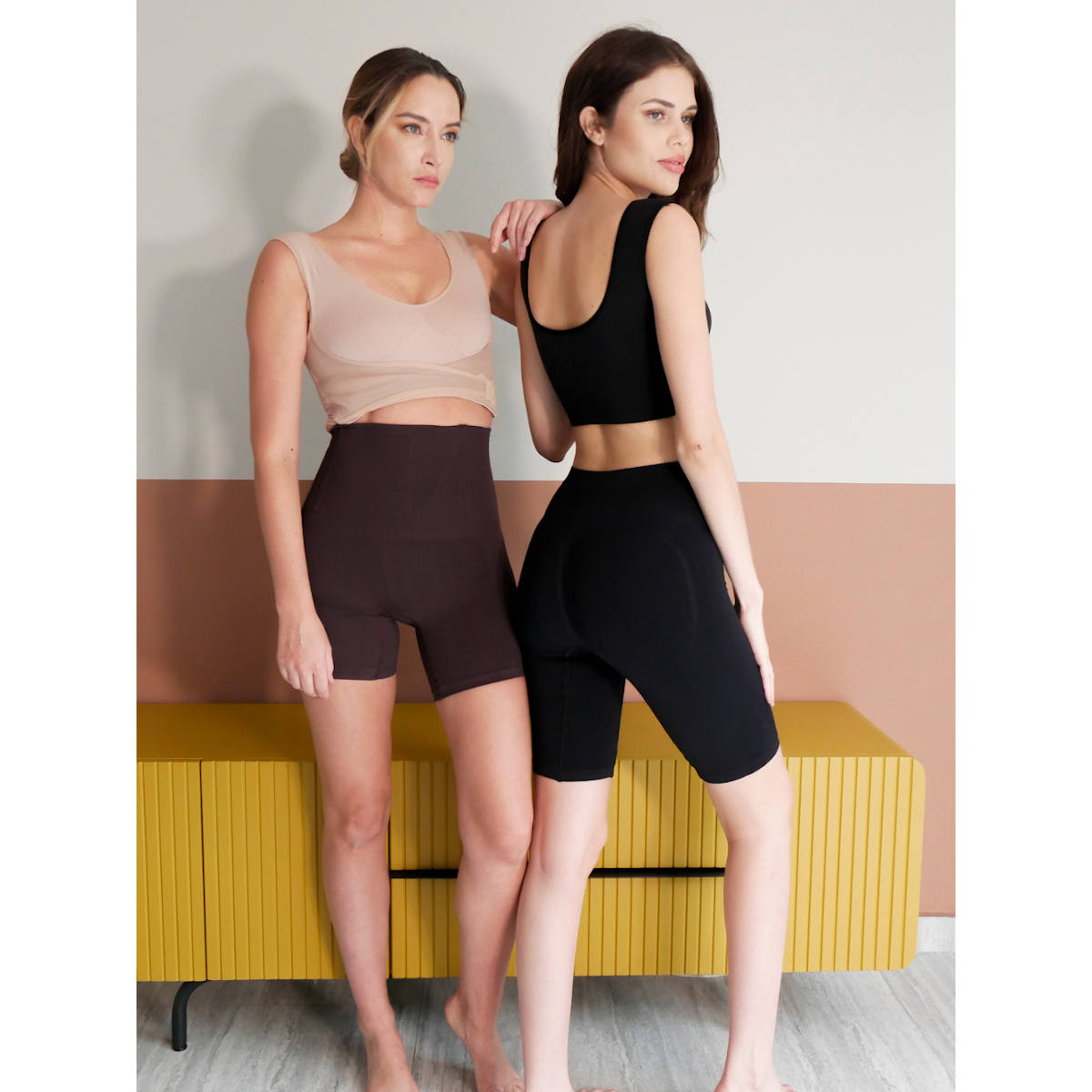 Foto 5 pulgar | Faja tipo Legging I Love Shape color Beige para Mujer