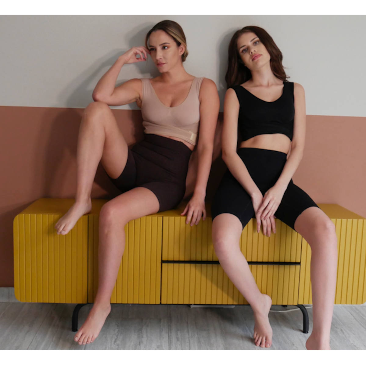 Foto 6 pulgar | Faja tipo Legging I Love Shape color Beige para Mujer