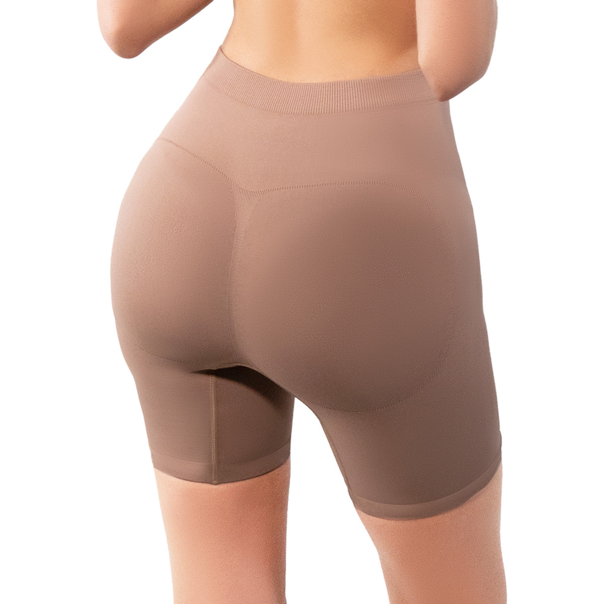 Foto 4 pulgar | Faja Modeladora Push-Up sin Costuras I Love Shape M1029 Marrón