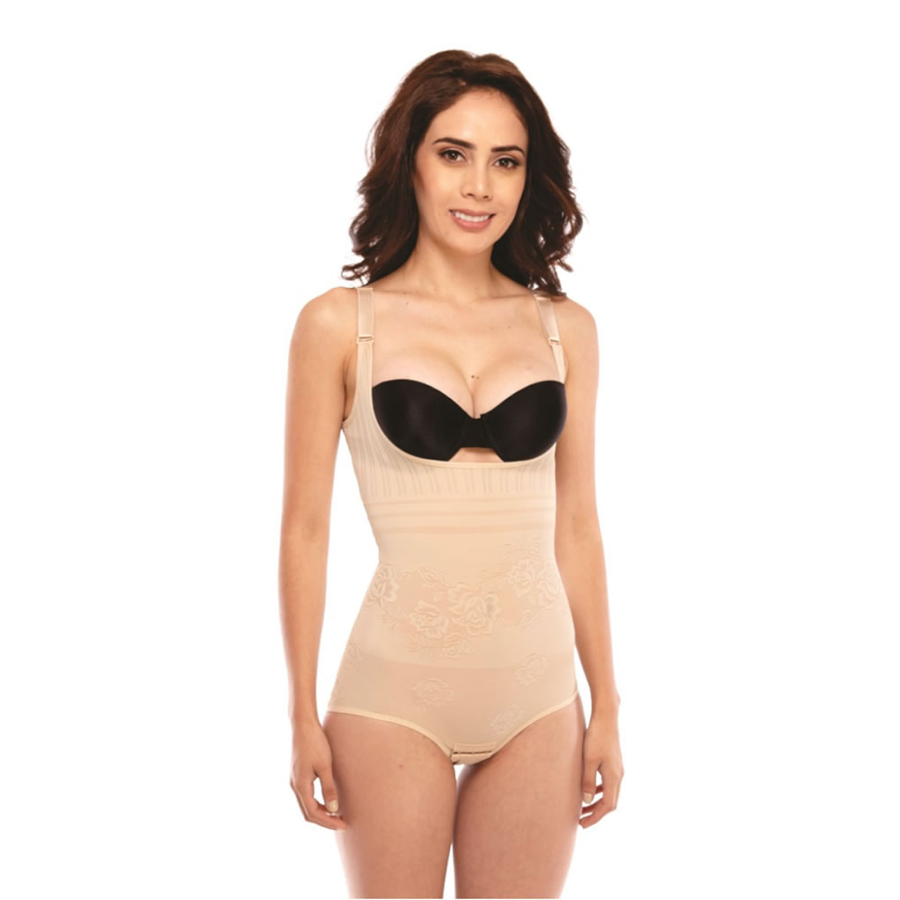 Foto 2 pulgar | Body Reductor, Busto Libre Bellati 305 color Beige Control de Abdomen