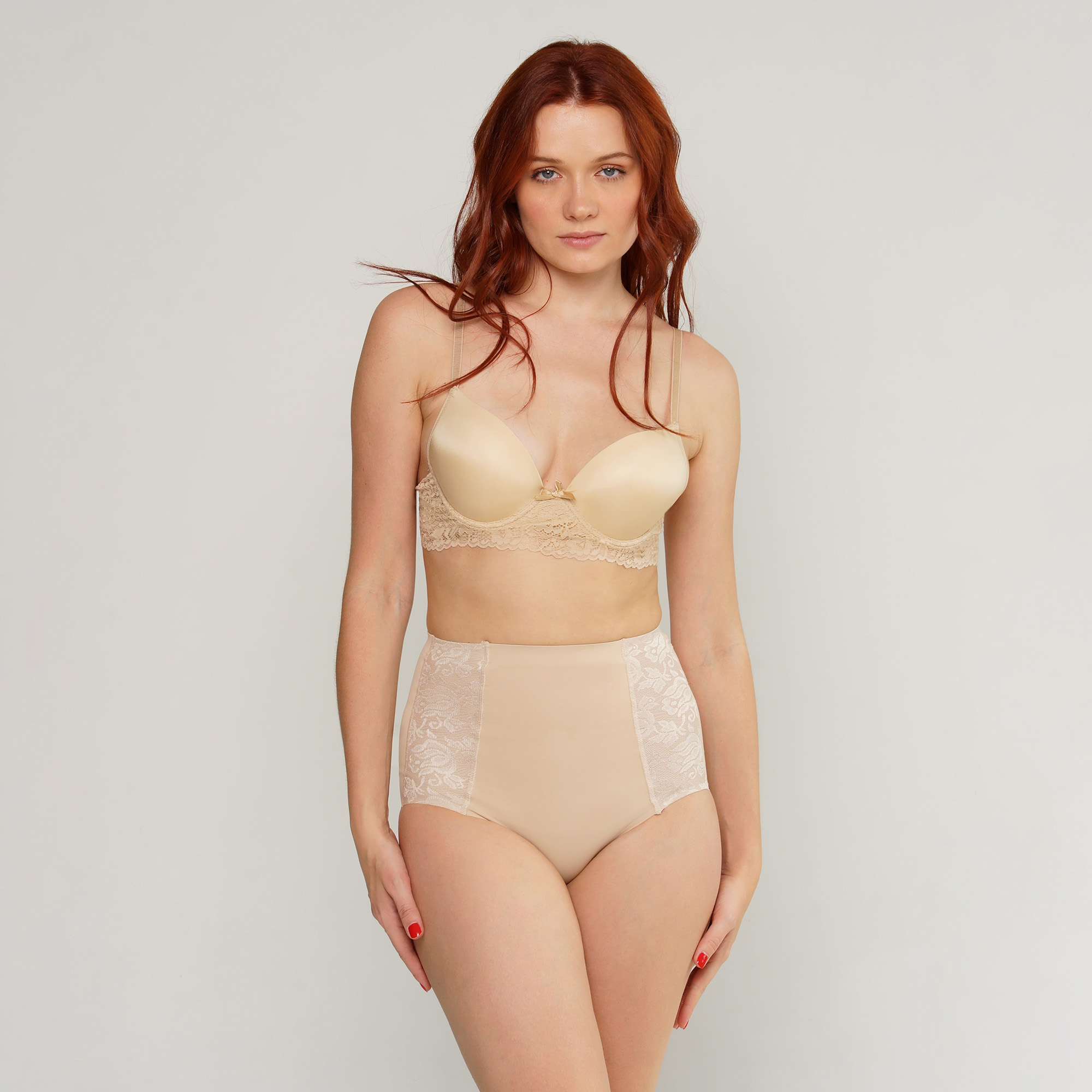 Foto 1 | Bikini Control con Detalles de Encaje Aylon 307 Nude