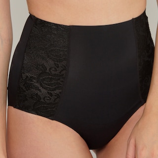 Foto 3 | Bikini Control con Detalles de Encaje Aylon 307 Negro