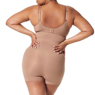 Foto 3 | Faja Shapewear Spanx Café - Venta Internacional