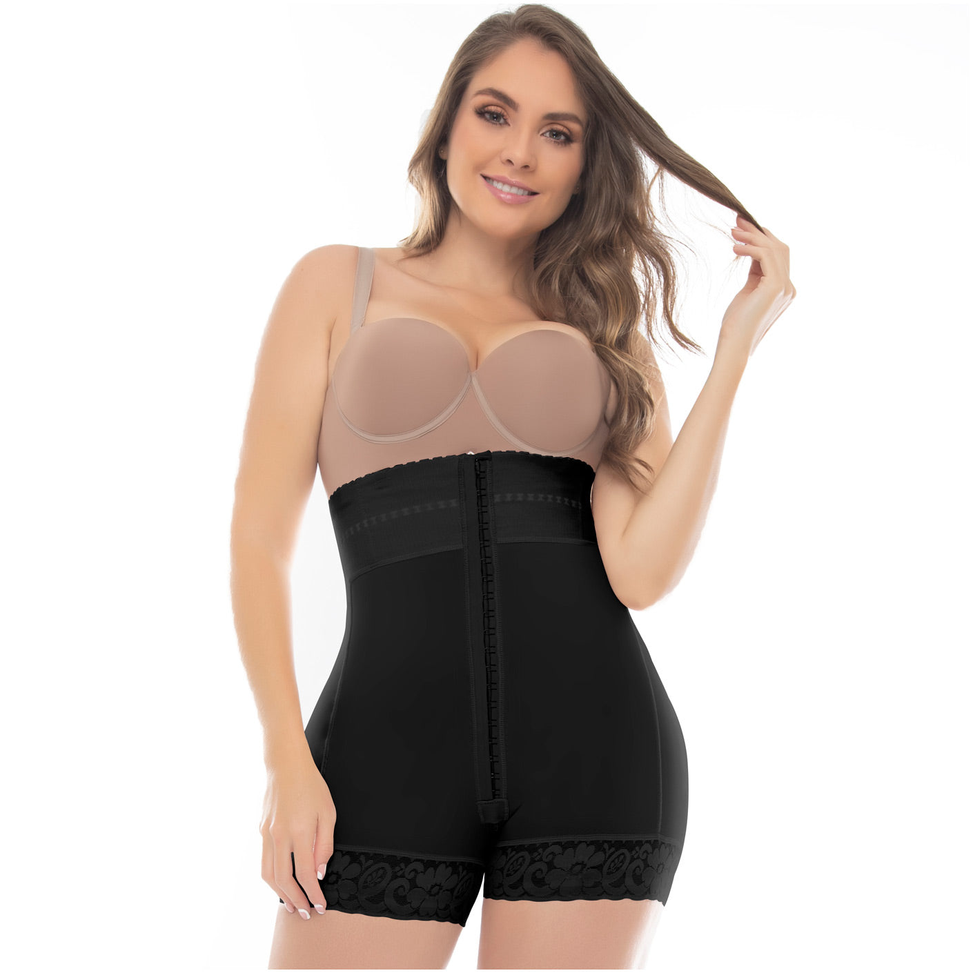 Uplady 6204 Faja Colombiana Shorts Moldeadores Levanta Glúteos Con Control Abdominal Para Mujer