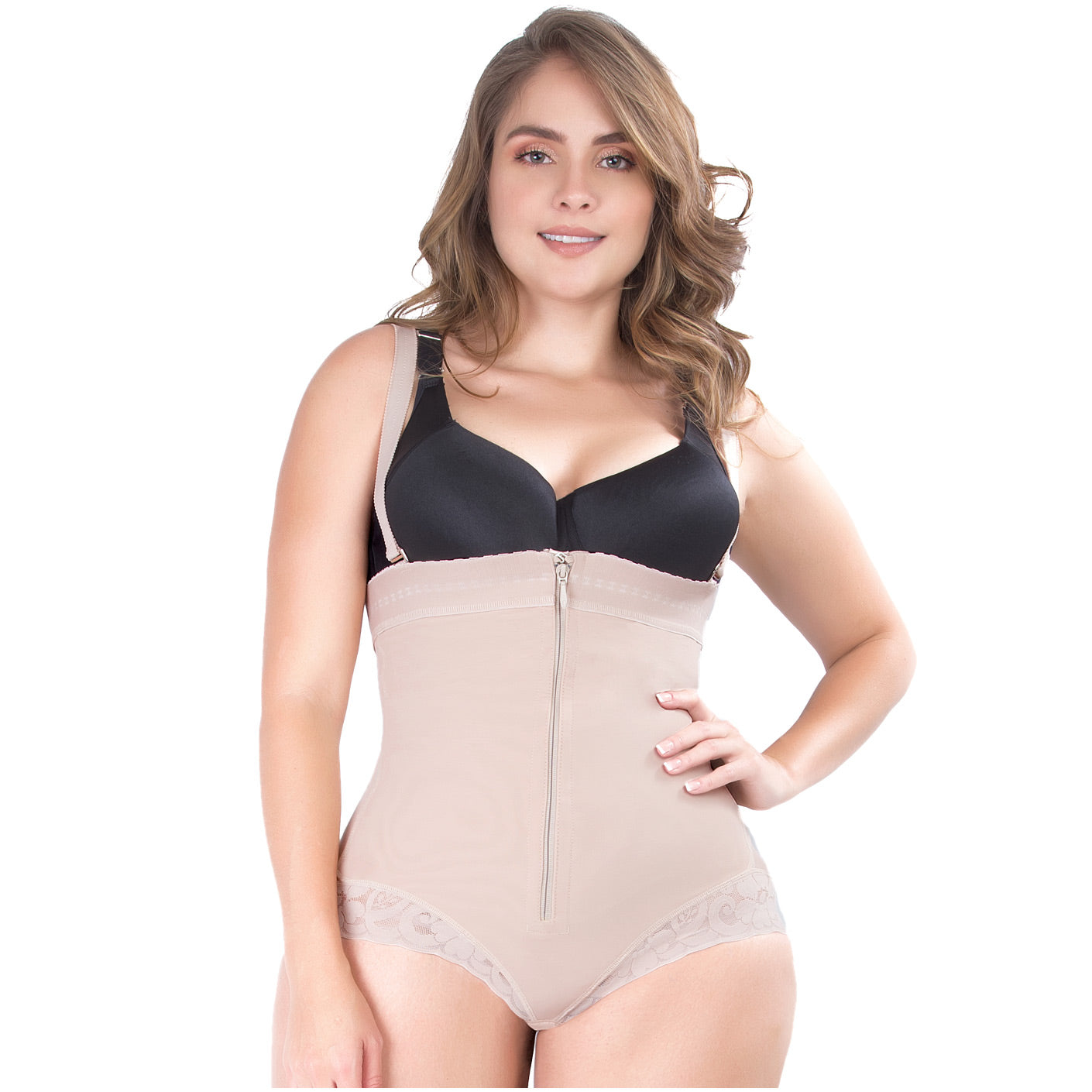 Uplady 6155 Faja Colombiana Strappless Levanta Cola Control De Abdomen
