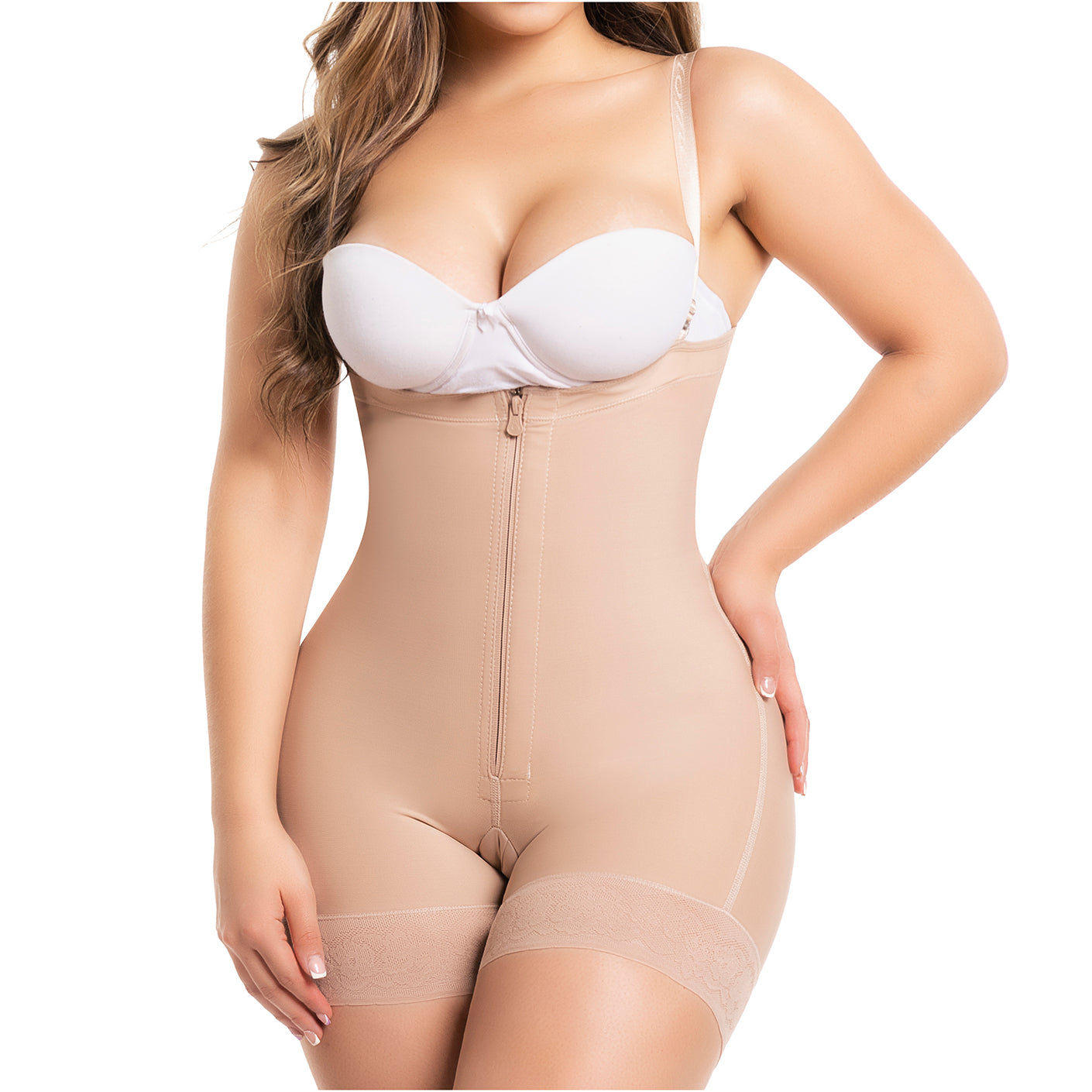 Foto 2 pulgar | Salome 0214 Faja Colombiana Levanta Pompis Sin Tirantes Para Mujer