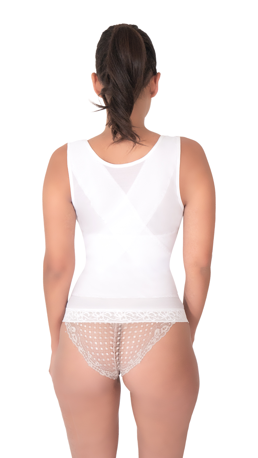 Foto 4 pulgar | Camiseta Faja de Dama Licra Supernet I Love Shape M2005 color Blanco