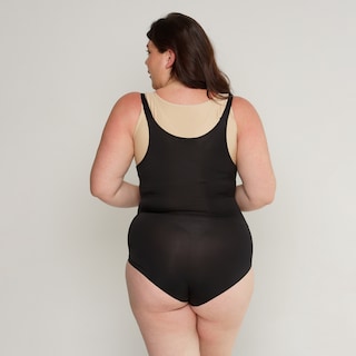 Foto 2 | Bikini Moldeador De Tiro Alto Con Mesh Aylon 236 Negro