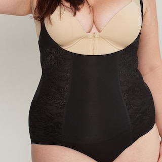 Foto 3 | Bikini Moldeador De Tiro Alto Con Mesh Aylon 236 Negro