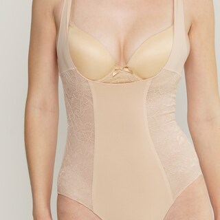 Foto 3 | Bikini Moldeador De Tiro Alto Con Mesh Aylon 236 Nude