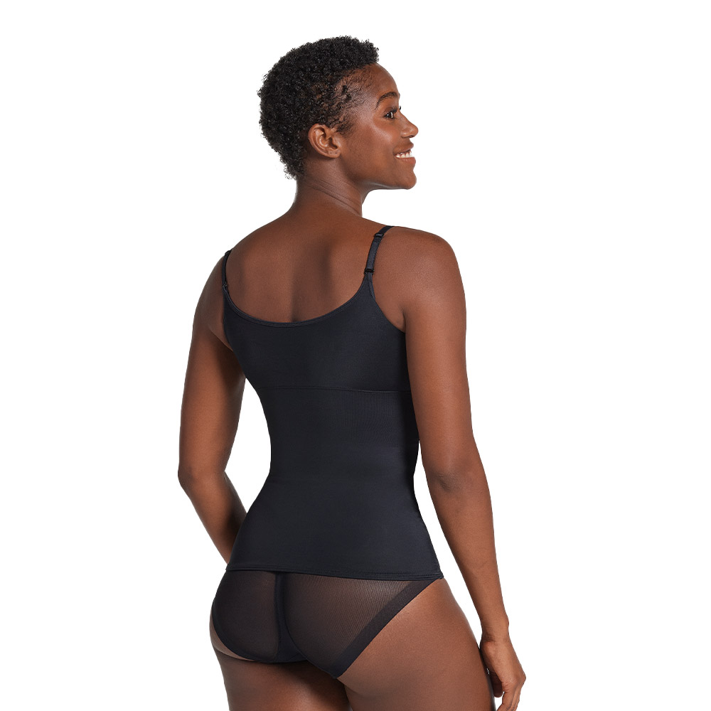 Foto 4 pulgar | Camiseta Leonisa Negra Multiusos de Control de Abdomen