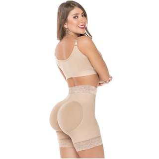 Foto 2 | Salome 0321 Fajas Colombianas Uso Diario Estilo Short Cintura Alta