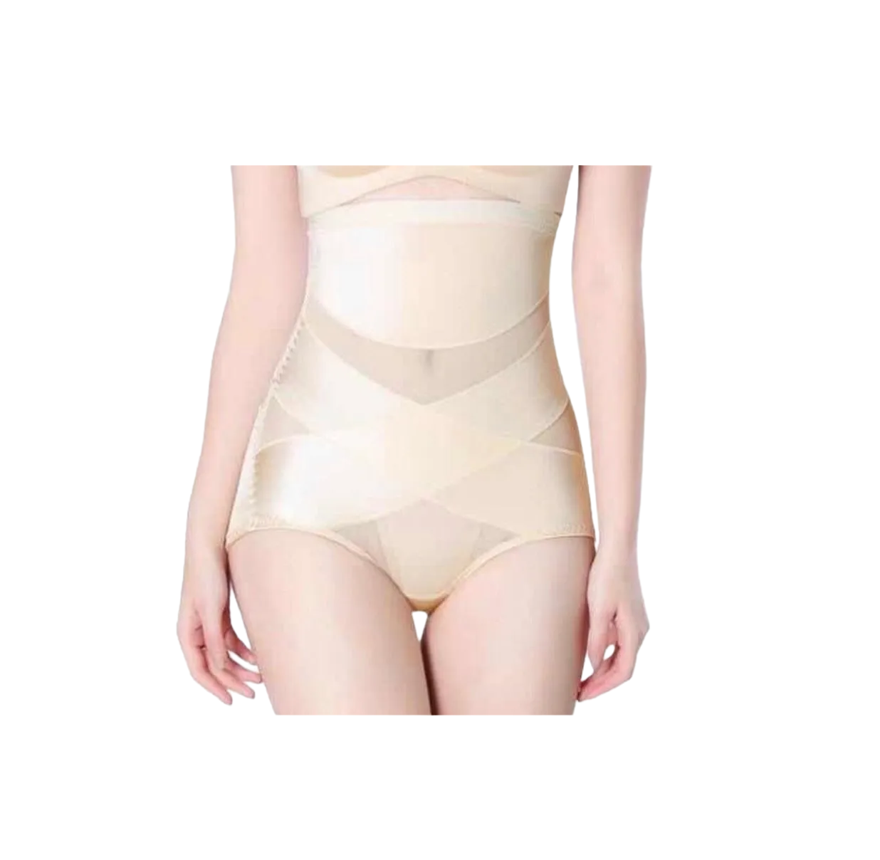 Foto 2 pulgar | Panty Faja Reductora Calzón Levanta Pompa Beige EG