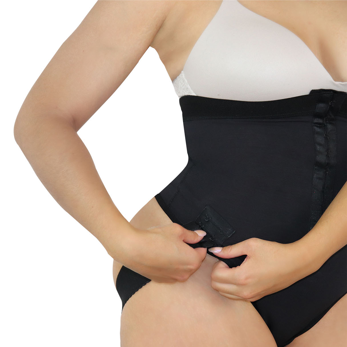 Foto 4 | Faja Panty Passion Wear Pump Negro Cintura Alta Levanta Glúteos Cadera con Arnés Comprime Abdomen