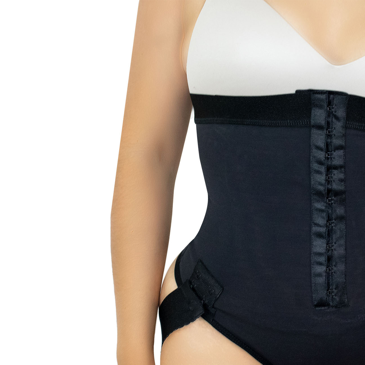 Foto 6 pulgar | Faja Panty Passion Wear Pump Negro Cintura Alta Levanta Glúteos Cadera con Arnés Comprime Abdomen
