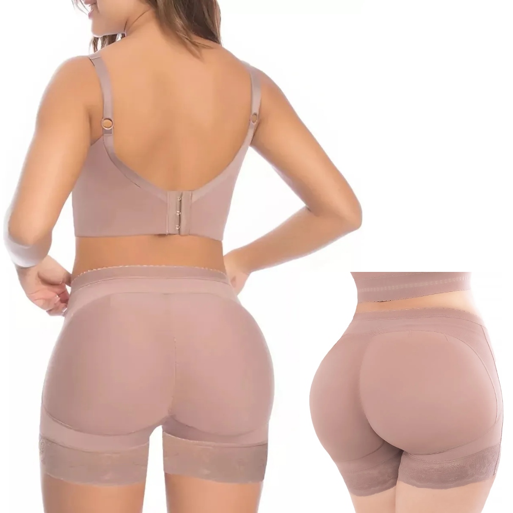 Foto 4 | Faja Colombiana Reductora Levanta Pompa Short Panty Alta Compresión Original