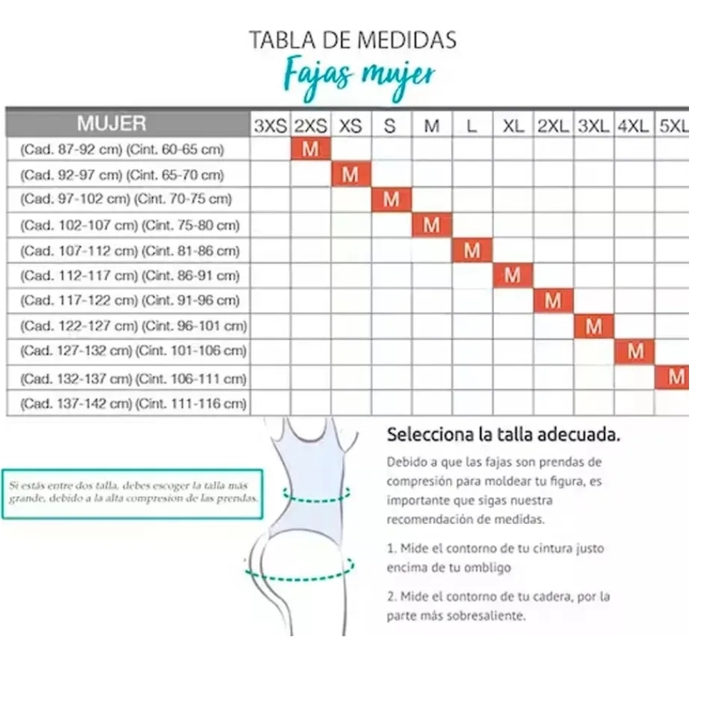 Foto 6 pulgar | Faja Colombiana Reductora Levanta Pompa Short Panty Alta Compresión Original