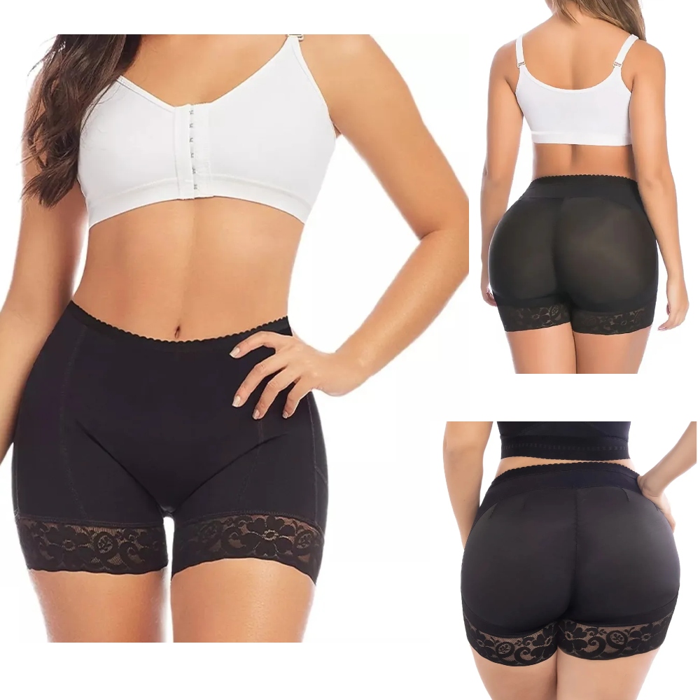 Faja Colombiana Reductora Levanta Pompa Short Panty Alta Compresión Original
