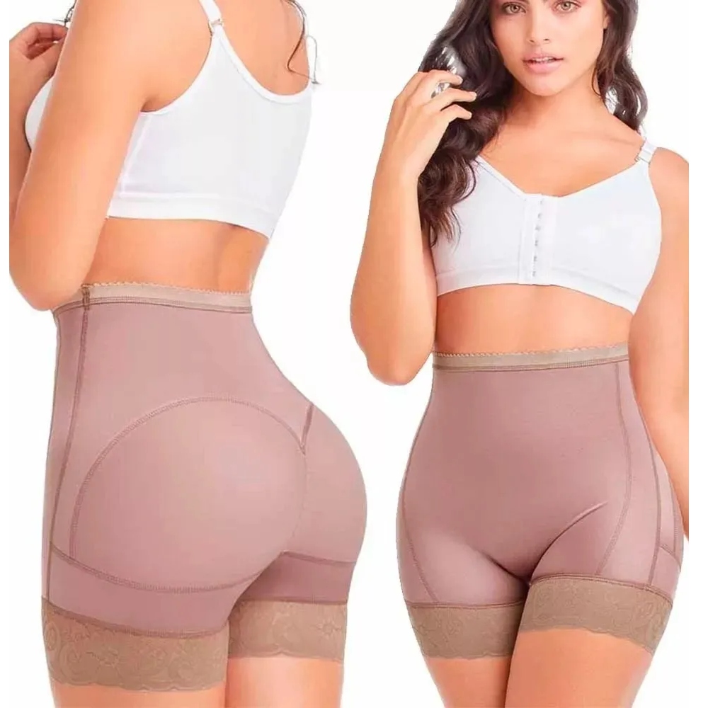 Panty Faja Short Invisible Levanta Gluteos Colombiano Control Abdominal