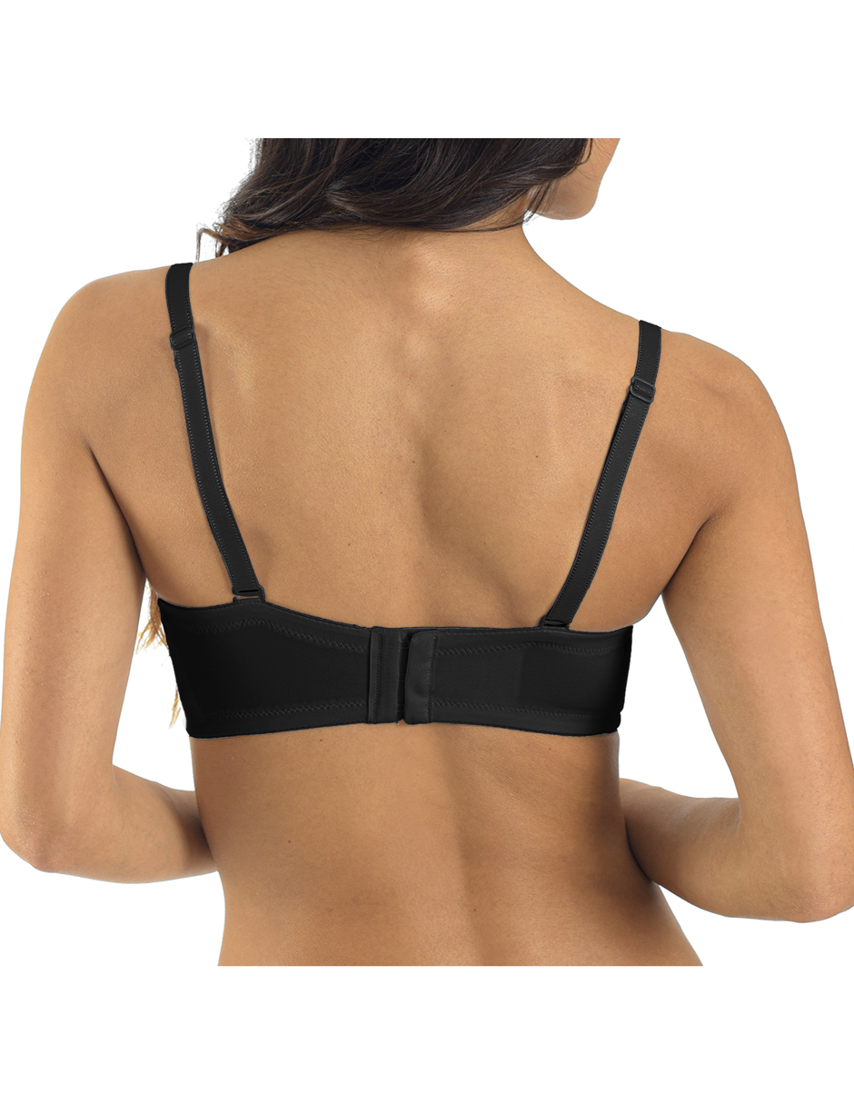 Foto 3 pulgar | Set de Brasieres Strapless Tatys Fashion 99080 Negros con Silicón en Contorno 3 Piezas