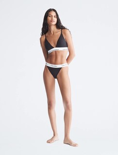 Foto 4 | Bralette Calvin Klein con Forma Triangular Ligeramente Forrada - Venta Internacional