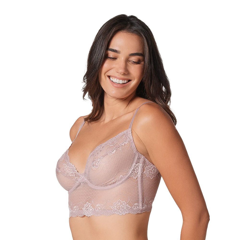 Foto 3 pulgar | Bralette Siempre Sexy En Encaje Elástico