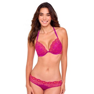 Foto 4 | Bra Demi Discreción Ilusión 70149 Fucsia Oscuro
