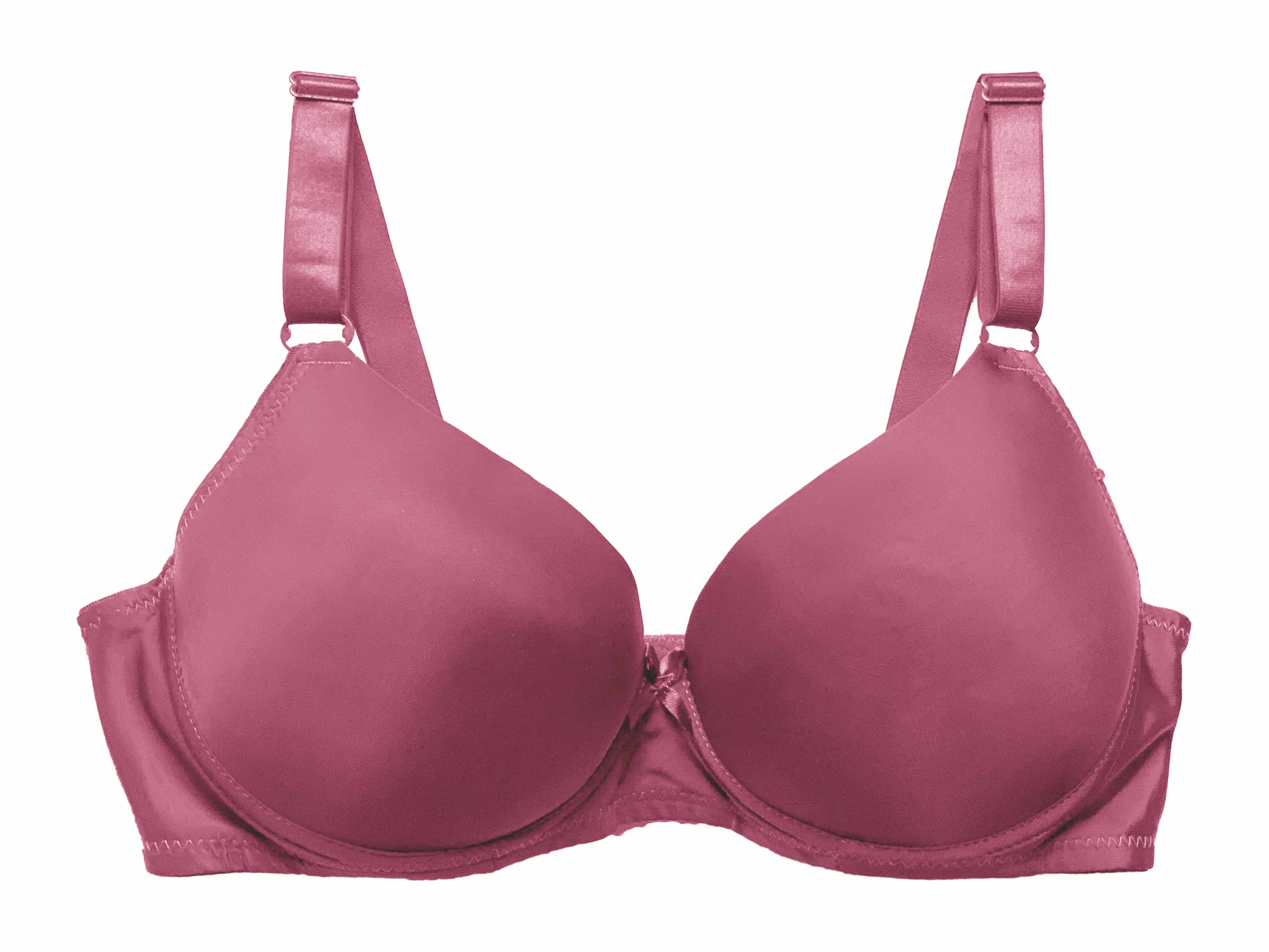 Foto 4 pulgar | Paquete de 3 pz Brasier Con Varilla Tatys Fashion Rosa/ Púrpura/ Negro