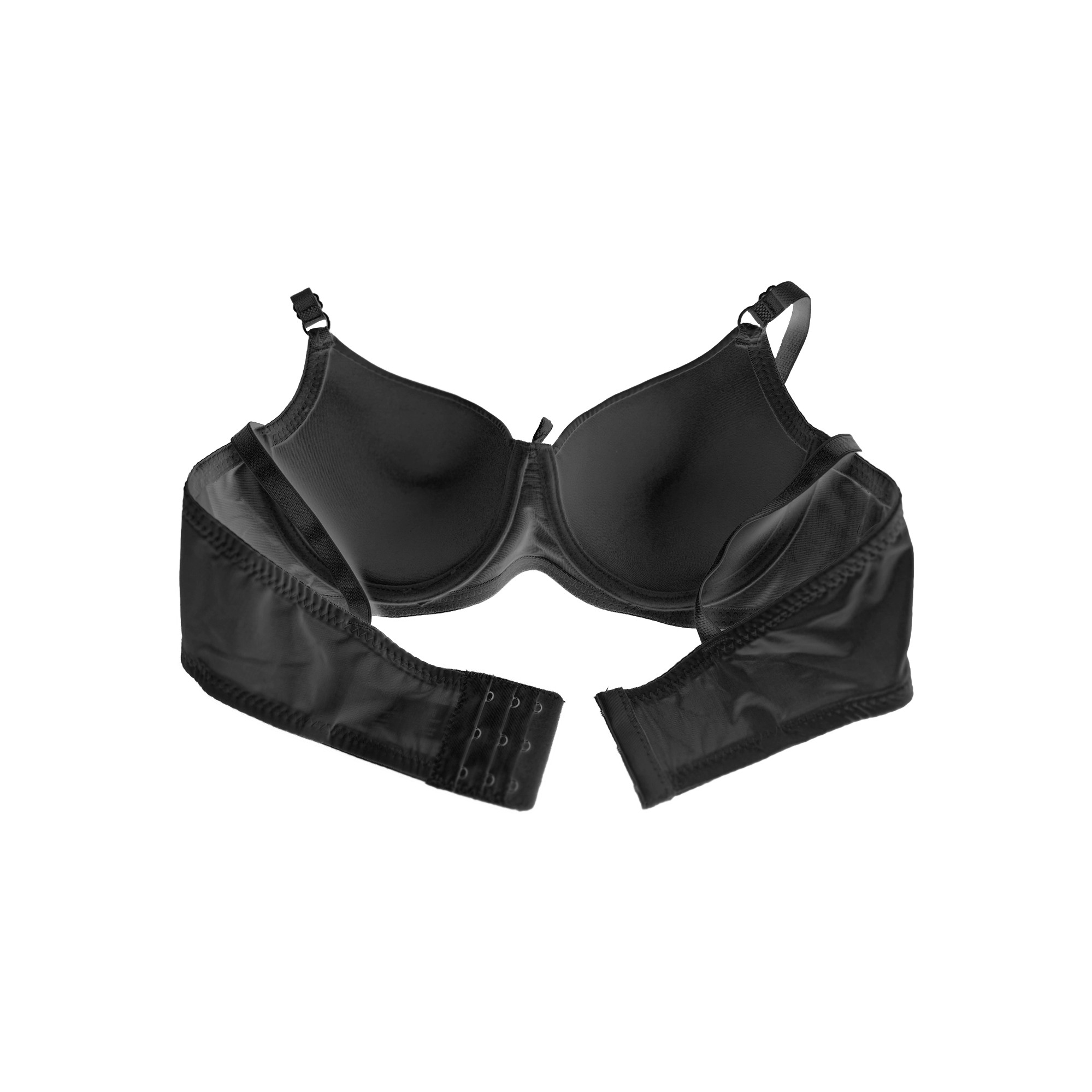 Foto 3 pulgar | Brasier con Varilla Copa B Tatys Fashion 98030 color Negro Pack 3 Piezas