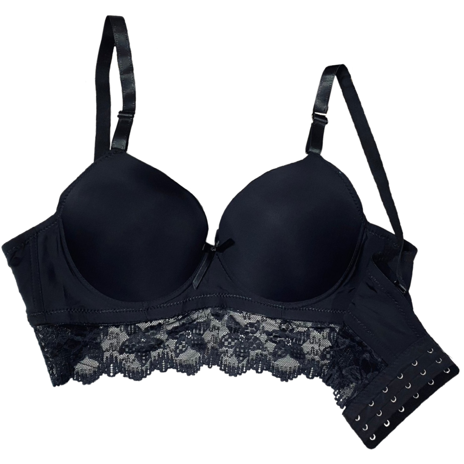 Foto 1 | Brasier Rose Girl Reforzado 6 Ganchos color Negro
