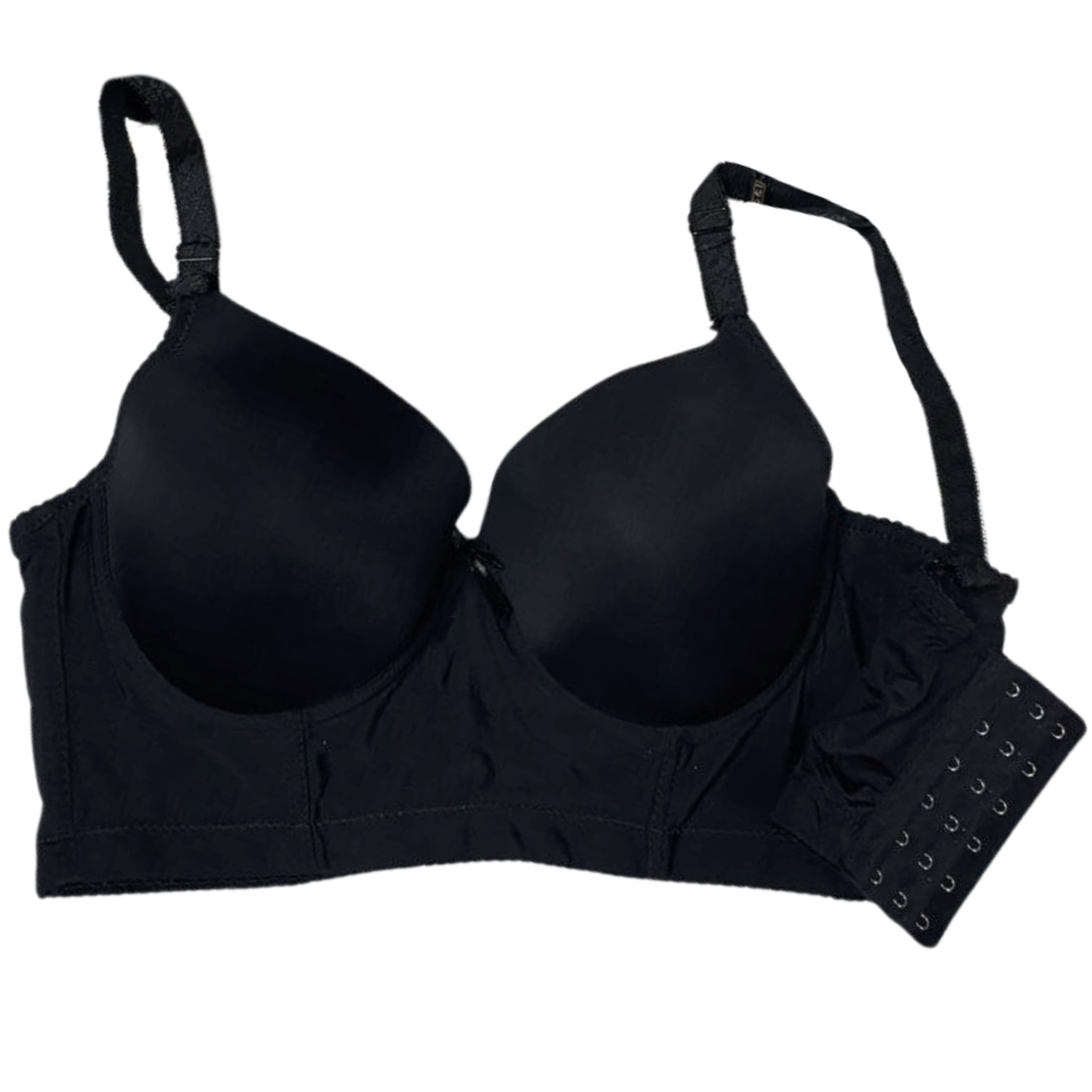 Foto 2 pulgar | Brasier Rose Girl Reforzado 6 Ganchos color Negro