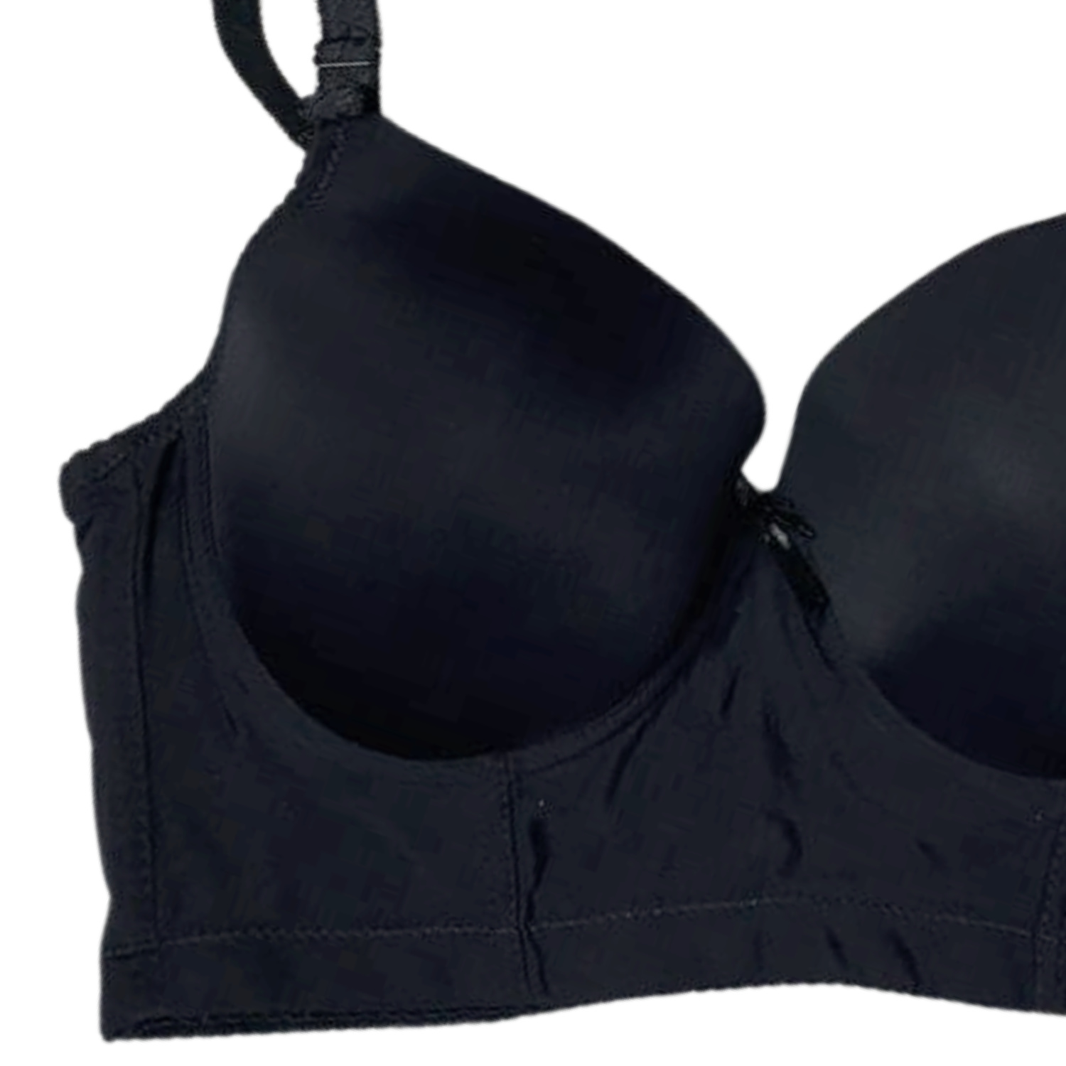 Foto 3 pulgar | Brasier Rose Girl Reforzado 6 Ganchos color Negro
