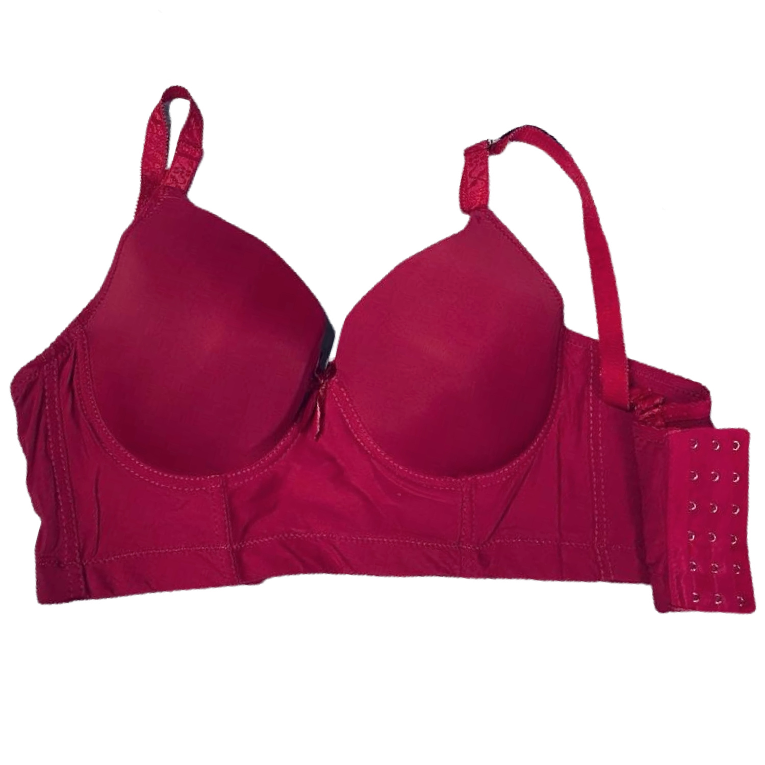 Foto 2 pulgar | Brasier Rose Girl 6 Ganchos color Rojo