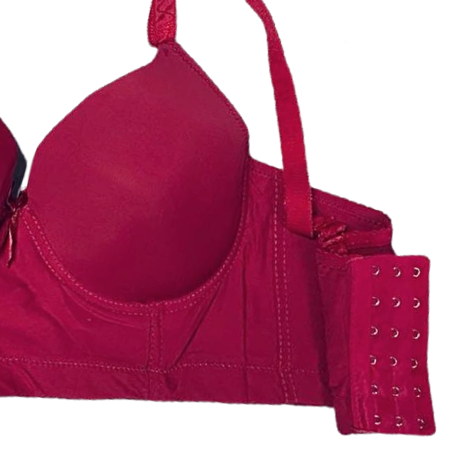 Foto 3 pulgar | Brasier Rose Girl 6 Ganchos color Rojo