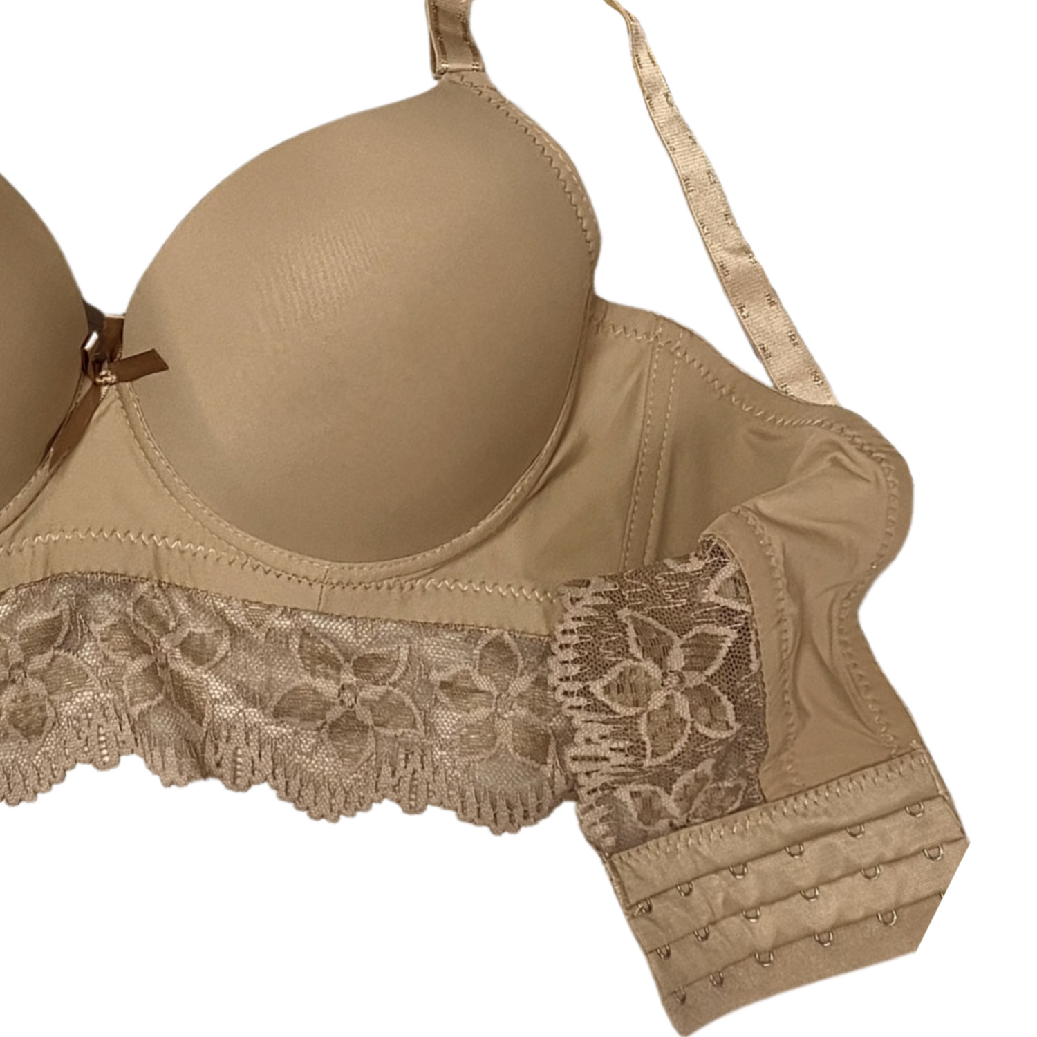 Foto 2 | Brasier Reforzado Rose Girl 6 Ganchos color Café