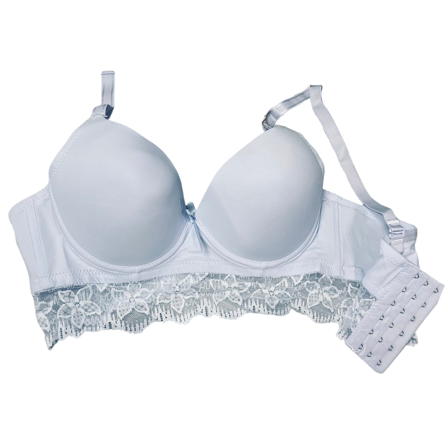 Brasier Rose Girl Reforzado 6 Ganchos color Blanco