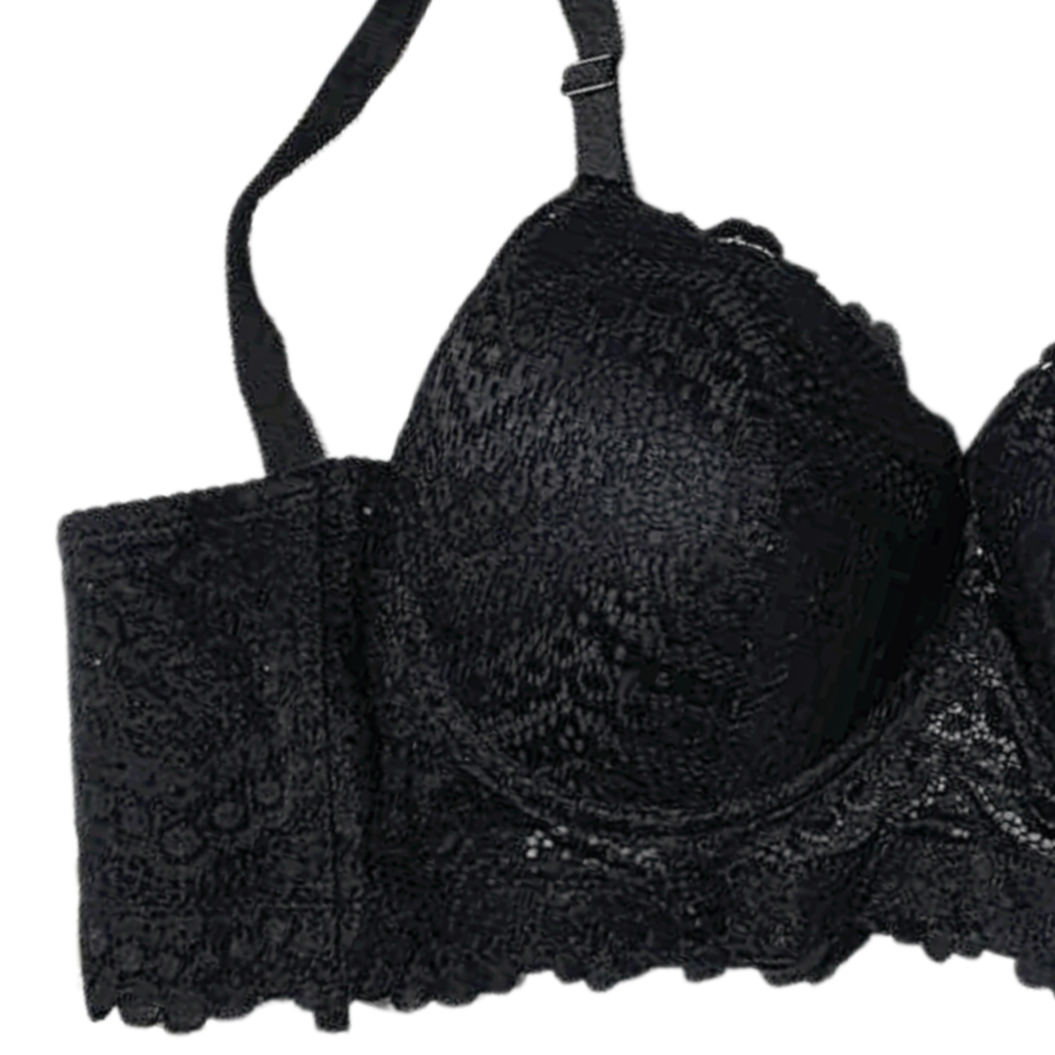Foto 3 pulgar | Brasier Tipo Bustier Rose Girl con 6 Ganchos color Negro